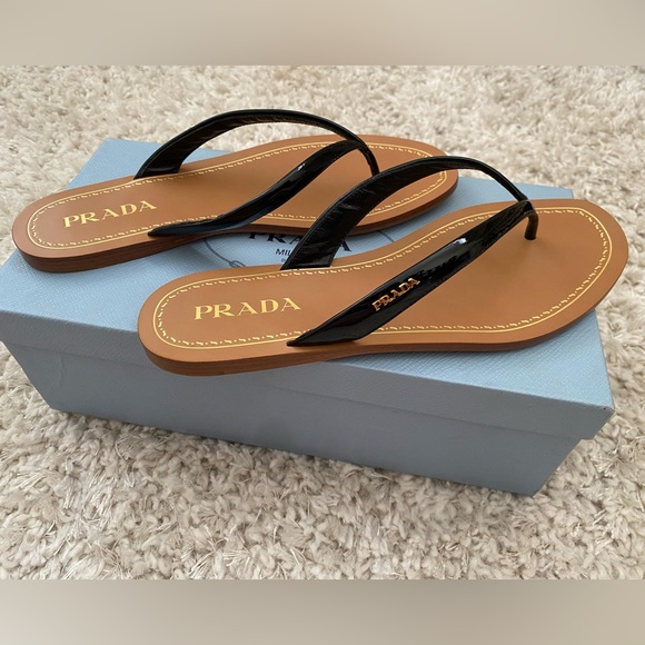 Prada Patent Leather Sandals NWT & Box - Picture 7 of 12